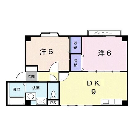 サンドールの物件間取画像